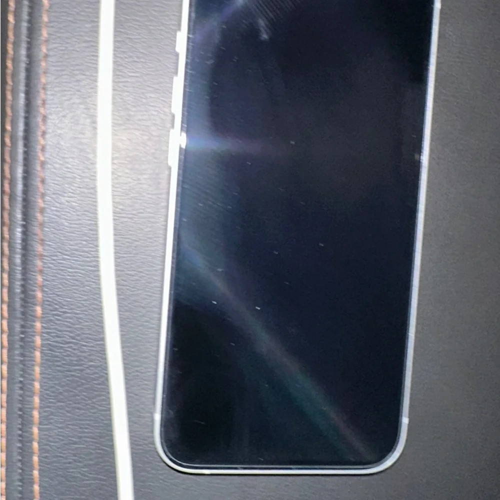 Apple Smartphone in Sleek White